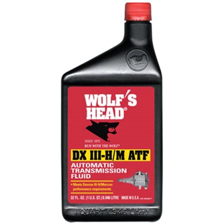 WOLFS HEAD Wolfs Head 92836 Heavy-Duty Motor Oils Dexron III-H & Mercon ATF - Pack of 12 92836